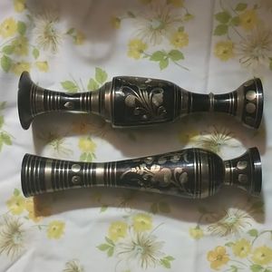Brass vases from India